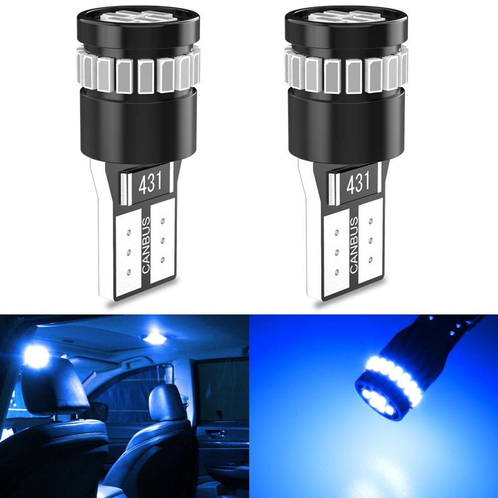 2x Canbus T10 W5W Led Bulbs Parking Clearance Lights White For Citroen C5 C3 C4 Picasso Xsara Berlingo Saxo C2 C1 C4L DS3 Xantia