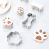 1pcs DIY Fondant Biscuit Cookie Cutter Embosser Mold Dog Bone for Cake Chocolate Decorating Tools Bakery Baking Kitchen Tool