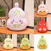 Lucky Gourd Embroidered Plush Cushion With Pp Cotton Filling For Bedroom Decor