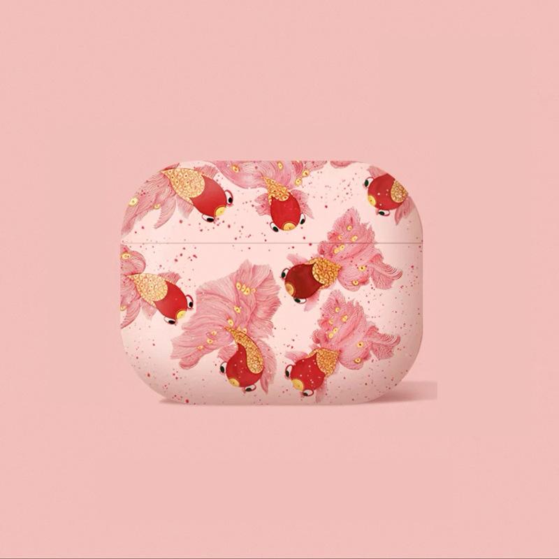 Applicable AirPods4 Protective Case Pro2 Apple 3rd Generation 4th Generation Earphone Case All-inclusive Wireless Bluetooth Earphone Case