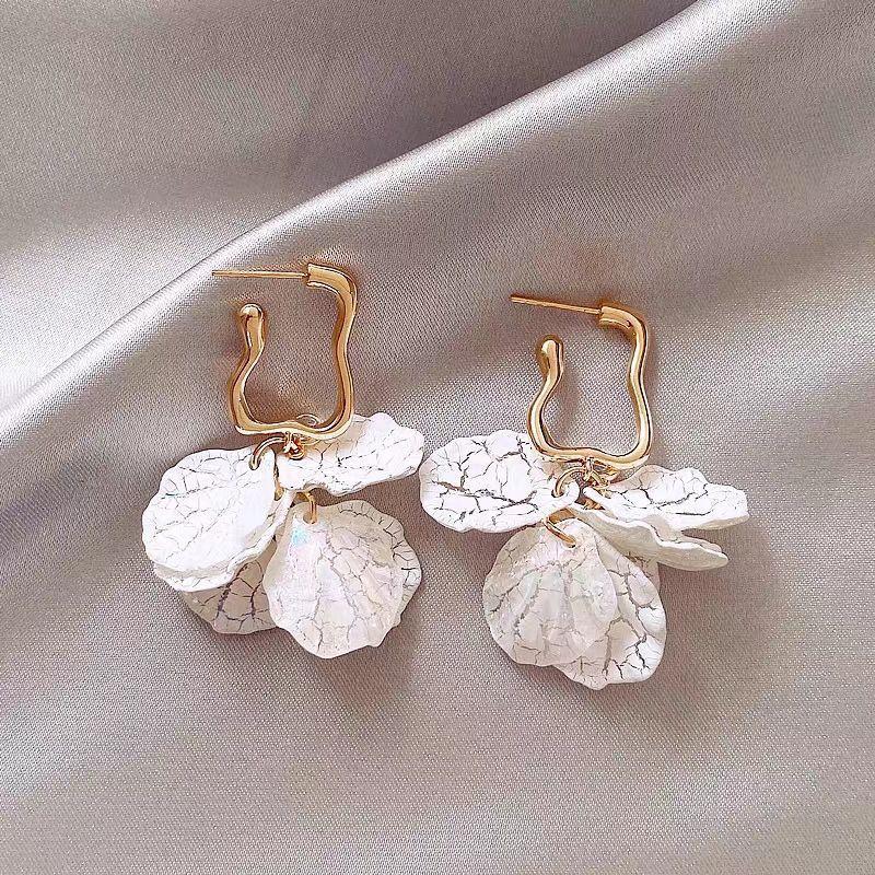 Korean Heart Drop Earrings For Women Girl Romantic Valentine's Day Gift Fashion Jewelry Trend Hanging Pearl Cute Bowknot Earring