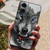 For Motorola Moto G24 Power Case Cool Painted Silicone TPU Soft Cover for Moto G24 G 24 Cases Black Protective Phone Shells