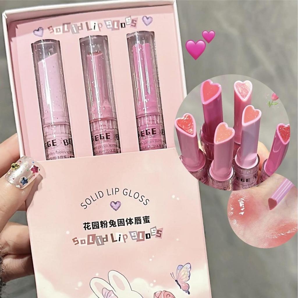 highly glittery lipstick from gloss Korean ReA Cute, pigmented, Rom&nd. Transparent, long-lasting lipstick. Moisturizing, shimmering, long-lasting