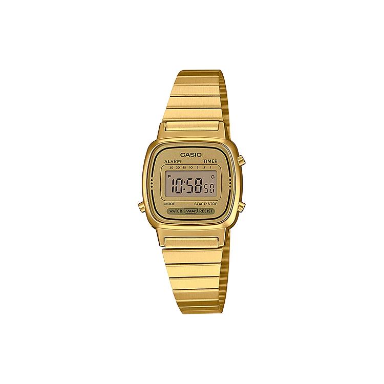 CASIO Women's YOUTH Gold Watch LA670WGA-9D LA670WGA-9D