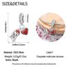 Christmas Originalcopper Charms Luxury Little Snowman Beads Fit Bracelet Diy Women Making Delicate Gift