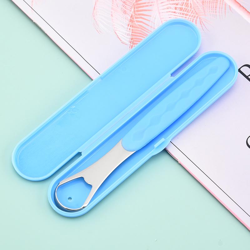 Stainless Steel Tongue Scraper & Oral Cleaning Tool