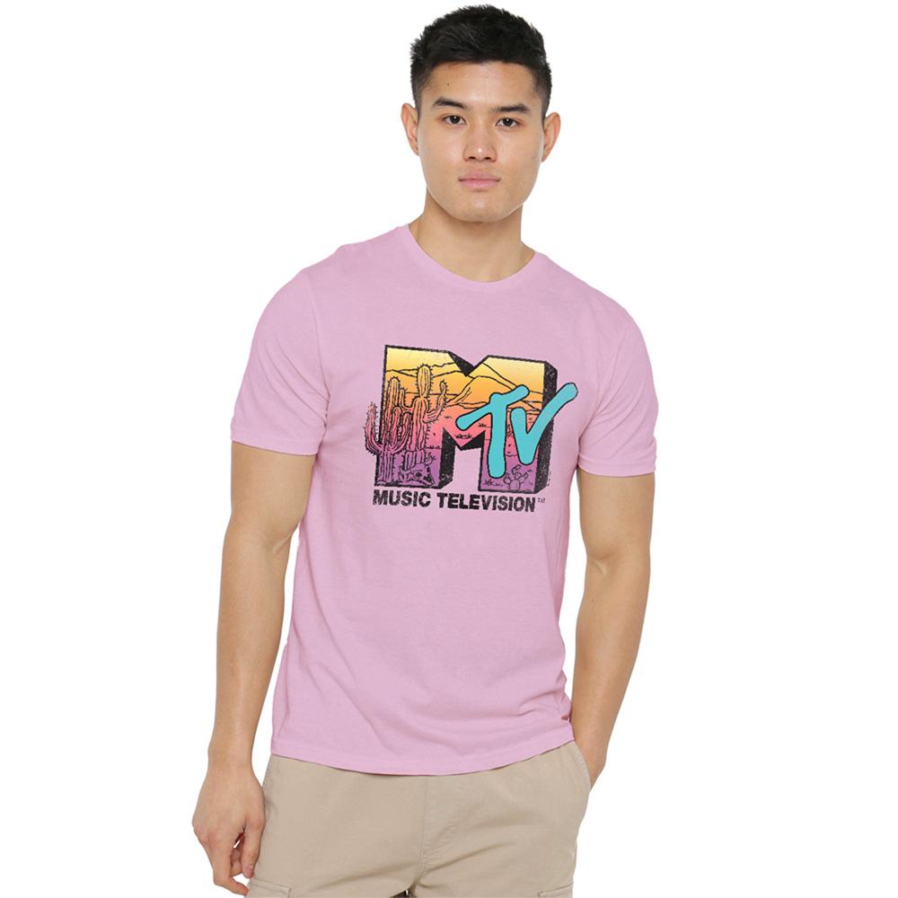 MTV Unisex Erwachsenen Western Sky T-Shirt