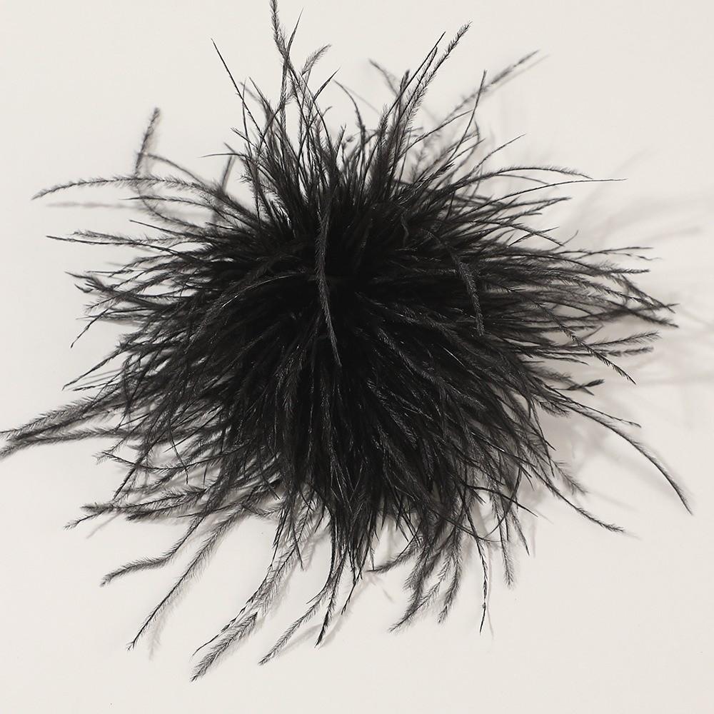 Broches à Plumes Grandes 8-10cm Design Exagéré Broche à Plumes Accessoires Accessoires pour Cheveux