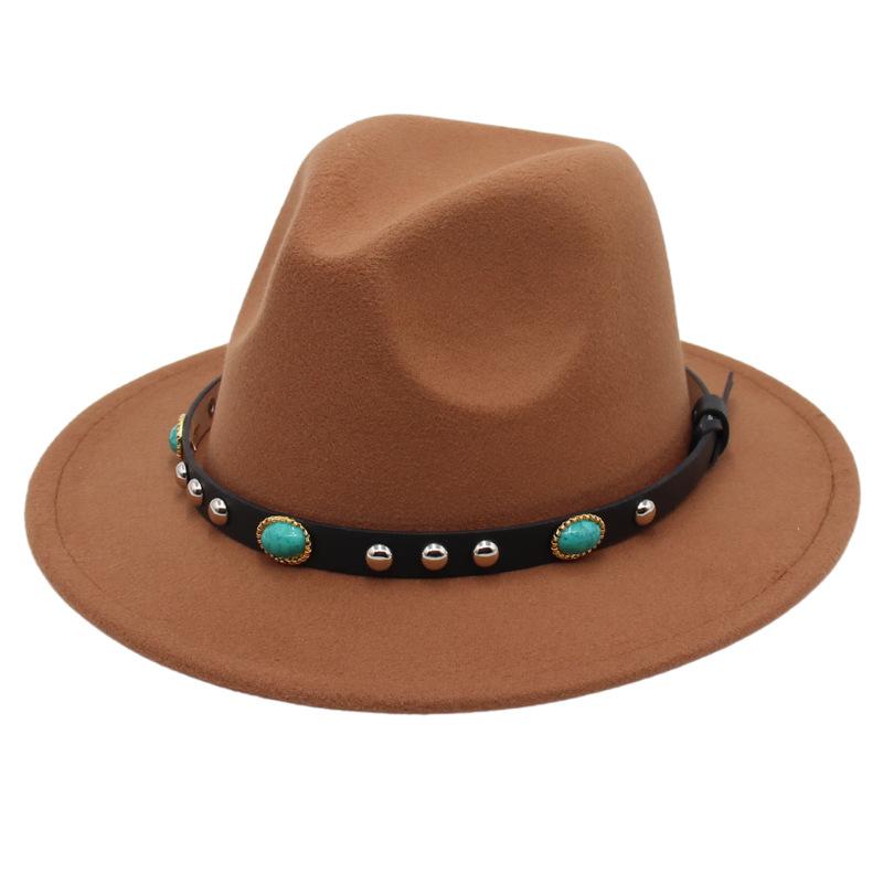 British Top Hat Jazz Fedora Hat Western Cowboy Hat Knight Hat