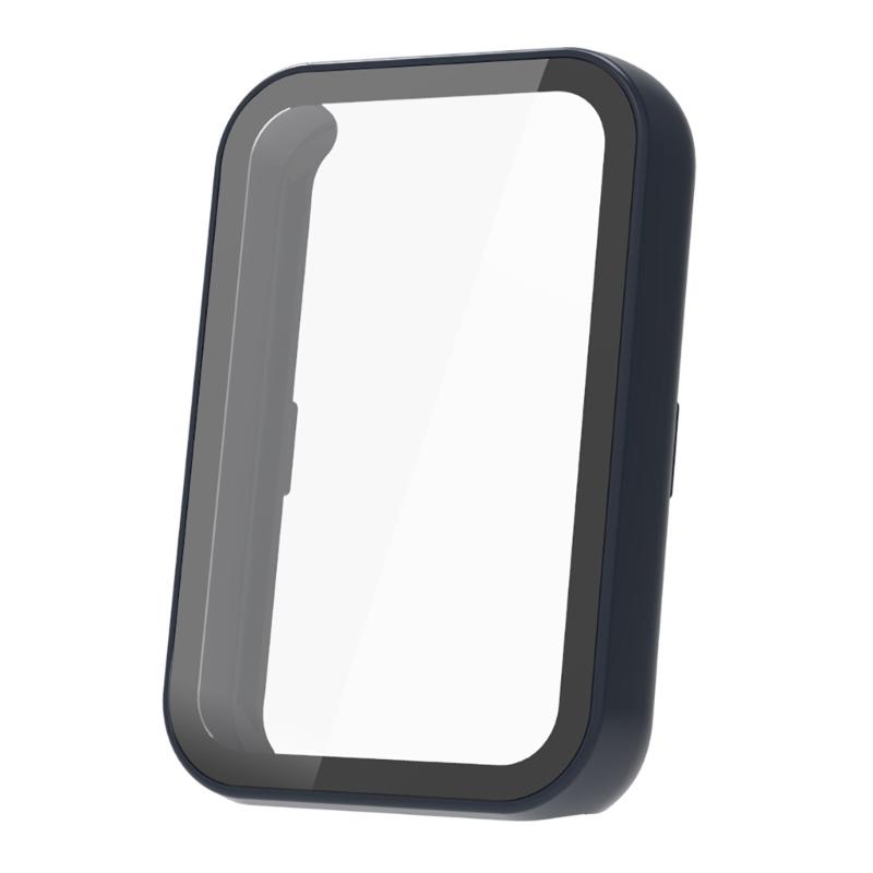 PC Case with Tempered Glass Film for band 9 Protector Cover Watch Screen Protector Watch Housing Case