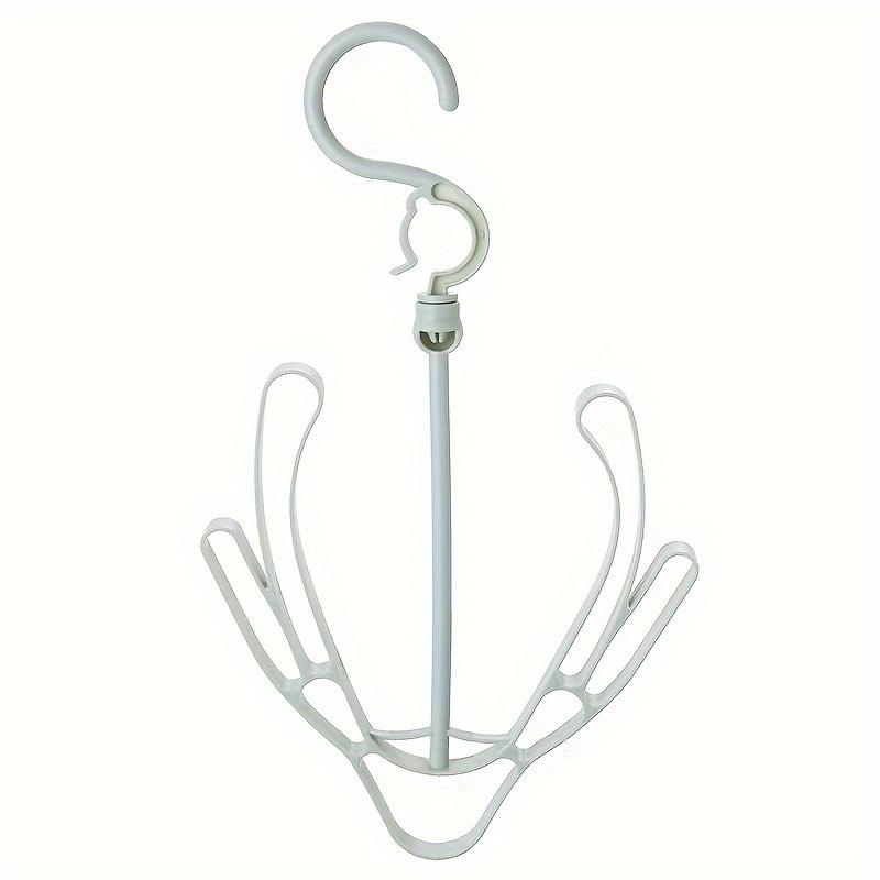 7Pcs Shoe Drying Creative Shoe Hanging Shoe Rack Drying Balcony Multi-purpose Hook Shoe Drying Artifact Multi-functional Double Hook Windproof Storage зелёный