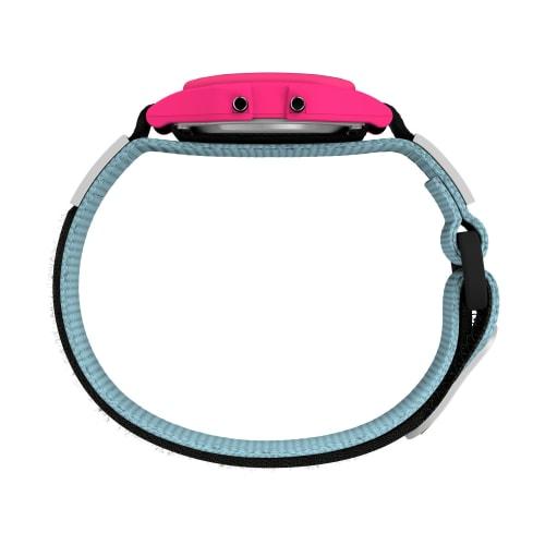 Timex Uni Classic Digital 36mm Watch, Blue/Pink/Digital, 142-205mm (5.6-8.1in), Strap