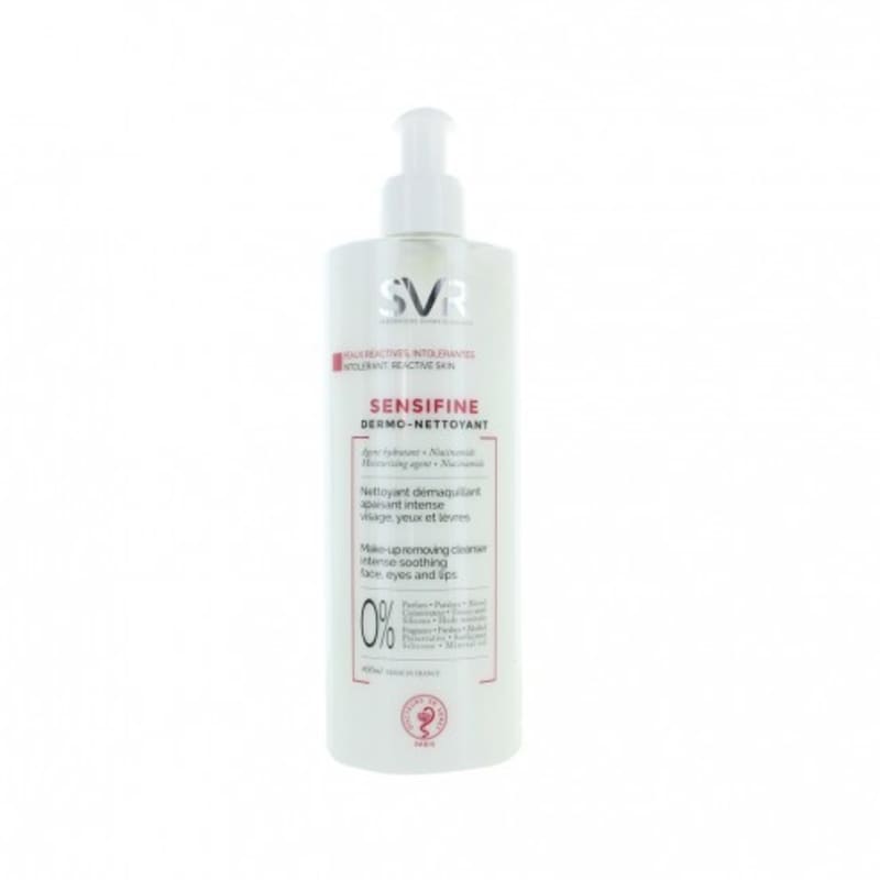 SVR SensiFine Dermo Cleanser 400 Ml (Face, Eyes, Lips)