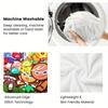 1Pc CookieKingdom Print Flannel Blanket, High quality Comfortable for All Seasons, Home Decor, Warmth and Comfort, Perfect for Christmas Gifts