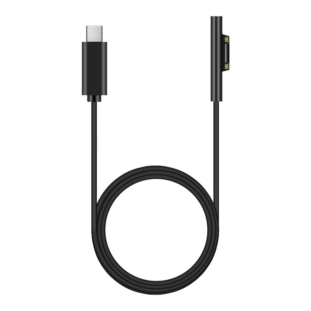 

Type-C PD Laptop Magnetic Charging Cable for Microsoft Surface Pro 7 6 5 4 3 Magnetic Fast Charging Cable