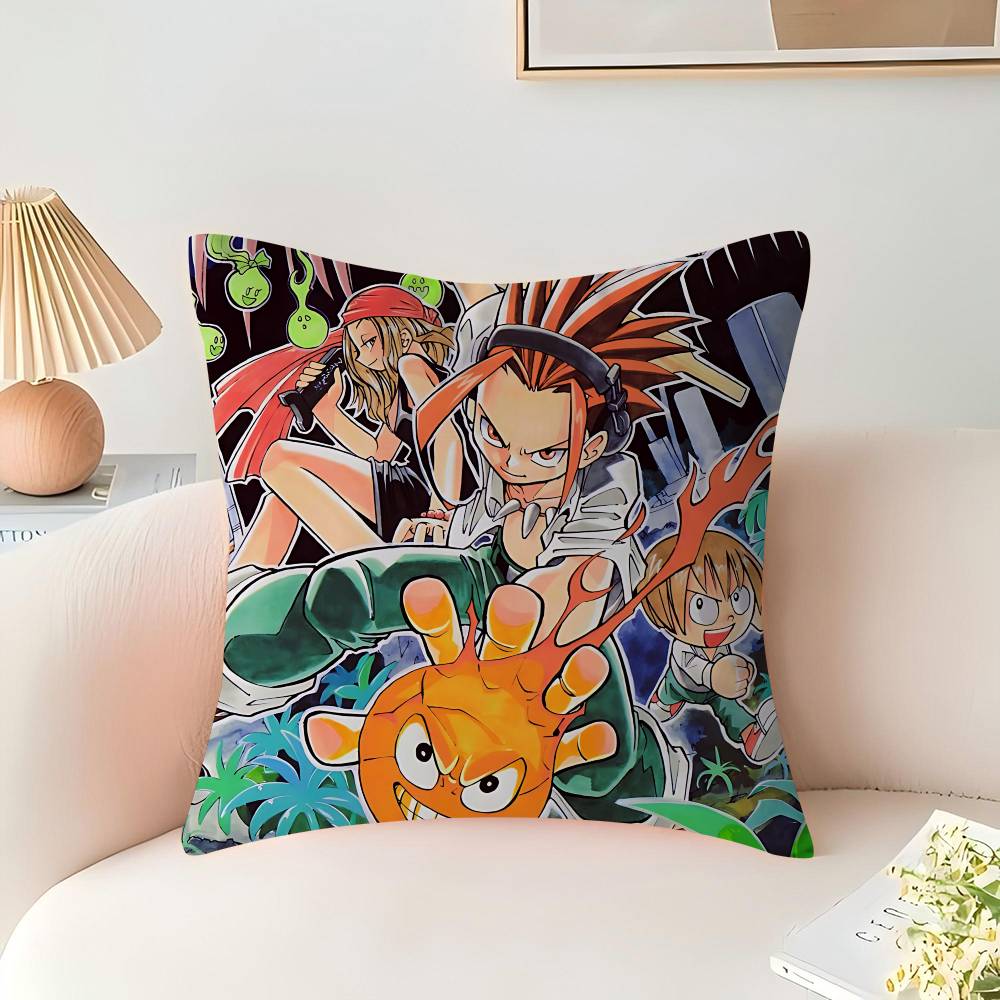 Аниме Шаман Кинг Наволочка Дюймы Фермерский Декор Дома Декоративные Наволочки для Дивана 16x16Inch