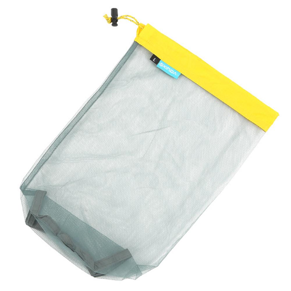 XINDA BFP1415 20x20x42cm Sports Equipment Mesh Storage Bag Beach Swim Organizer Pouch B