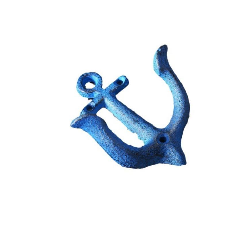 Vintage Iron Anchor Hook Iron Art Decoration Wall Decoration Coffee Shop Window Decoration Shooting Props Wall Hooks