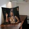 HADES SACRIFICE Melanie Martinez Reflective  Cushion Cover Car Throw Pillow Case For Sofa Car Christmas Gift 40x40cm 45x45cm