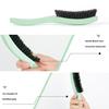 Men Beard Brush with Handle Nylon Beard Brush Home Boar Bristle Ergonomic Carved Salon Men Mustache