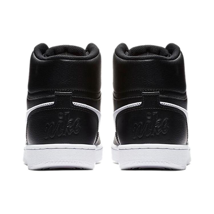 New Nike Ebernon Mid 'Black White' Women's AQ1778-001
