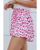 Azura Exchange Leopard Print Flutter Shorts