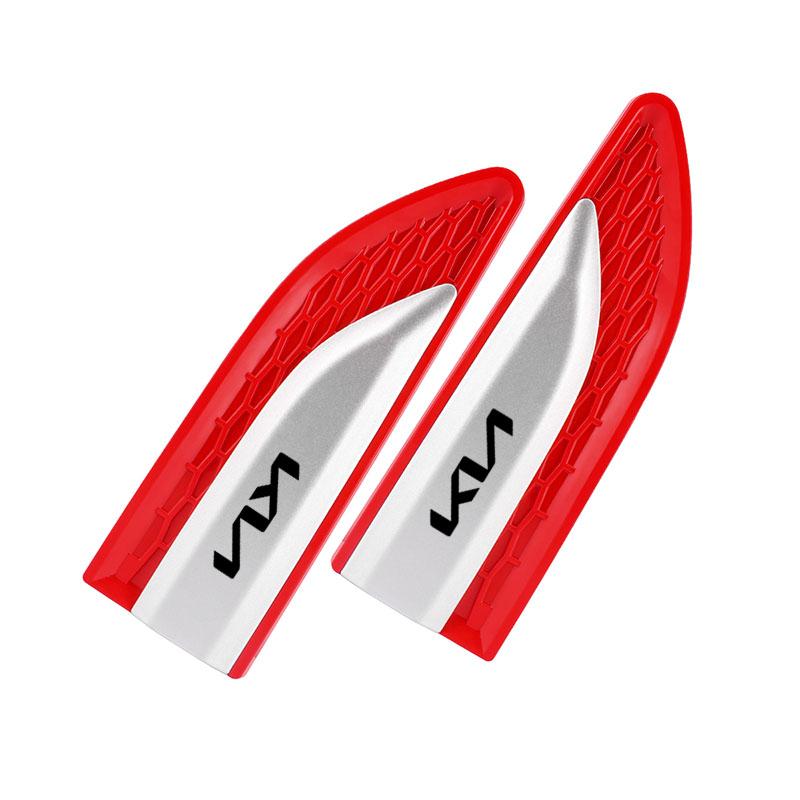Car Side Fender Side Wing Knife Decorative Stickers Trim For KIA KN K3 K5 Sportage Rio Sorento Picanto Ceed RIO 2 3 4 Accessorie