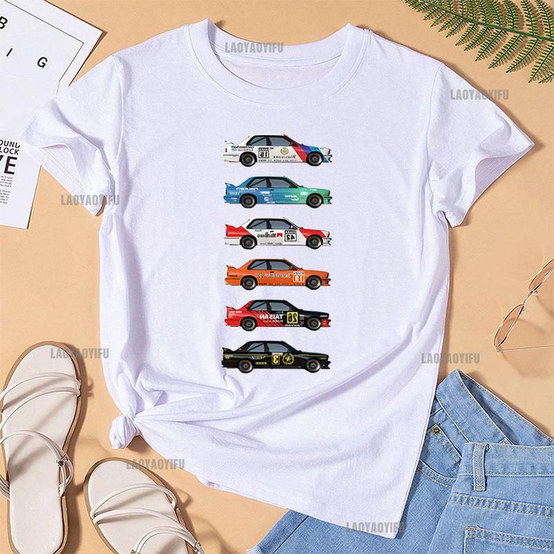 Cars T Shirt Cult Tv A Team General Lee Kit Bat Mobile Ghostbuster Back 2 Future 6615X Cartoons Men T Shirt  Hipster Y2k Tshirt