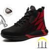 Work Boots Steel Toe Safety Shoes Men Women Work Shoes Sneakers Lightweight  Anti-Puncture Safety Shoes Men Indestructible Boots