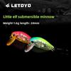 Sinking Type Cicada Insect Hard Baits Wide Tongue Plate LETOYO Fishing Lure  Freshwater Fishing