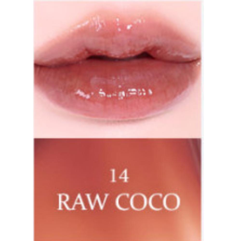 hince Raw Glow Gel Tint 4ml (25 Colors) Long-Lasting High-Shine Lip Glow