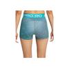 Nike Pro Cómodo Moda Versátil Suave Pantalón de Ciclismo Parte Inferior para Mujer Azul HM6094-345
