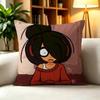 For Maya Mymy Coco O-Ongezellig  Square Pillow Case Multi Sizes For Car Home Bedroom Decor Custom Valentine Gifts