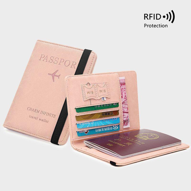 

RFID Passport and Card Holder: Anti-Theft Sleeve, ID Organizer, Travel Document Cover Regular