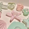 1 Set Diy Clogs Sandals Garden Shoe Decor Cute Starfish Shell Resin Shoe Charms Accessories Buckles Beach Bag Pins Girls Gifts