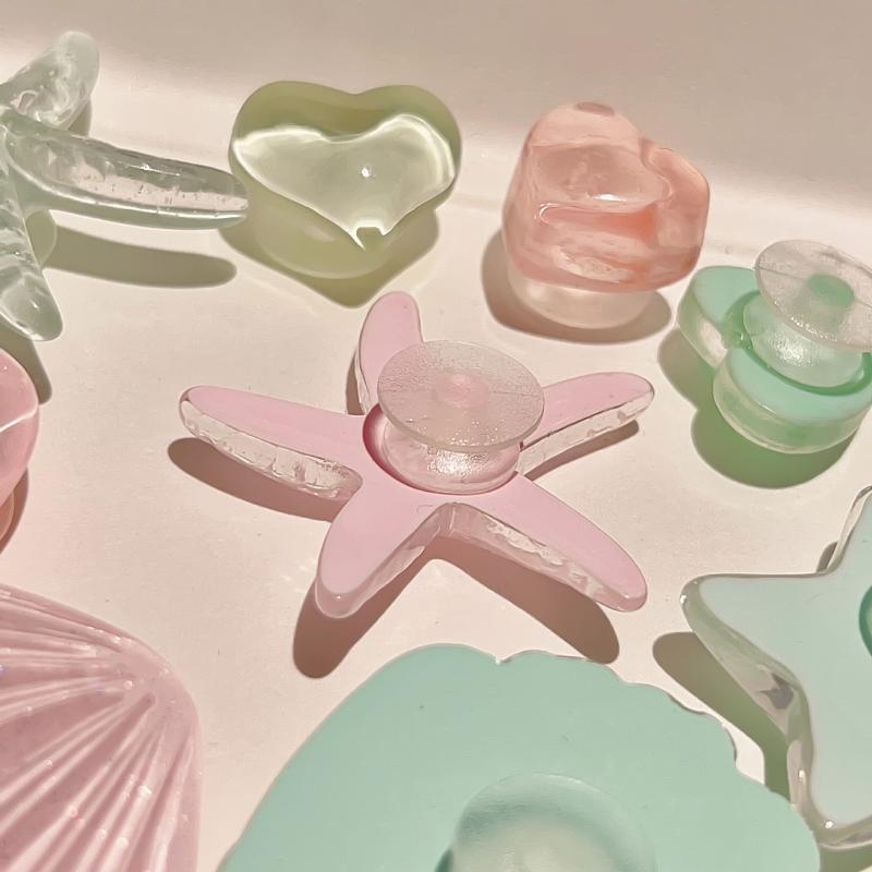 1 Set Diy Clogs Sandals Garden Shoe Decor Cute Starfish Shell Resin Shoe Charms Accessories Buckles Beach Bag Pins Girls Gifts