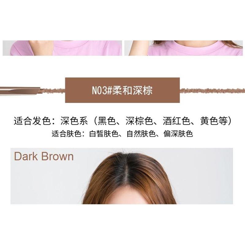 ROZO - Dual Head Eyebrow Pencil + Brush - 6 Colours