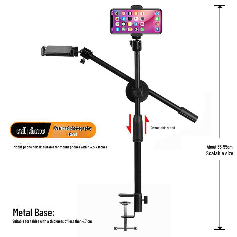 10-calowe światło wypełniające LED ze stojakiem na telefon komórkowy do nagrywania wideo i robienia zdjęć