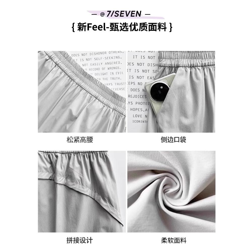 Women Quick Dry Athletic Shorts Summer High Waist A-Line Loose American Cargo 5 Inch Casual Shorts For Ladies