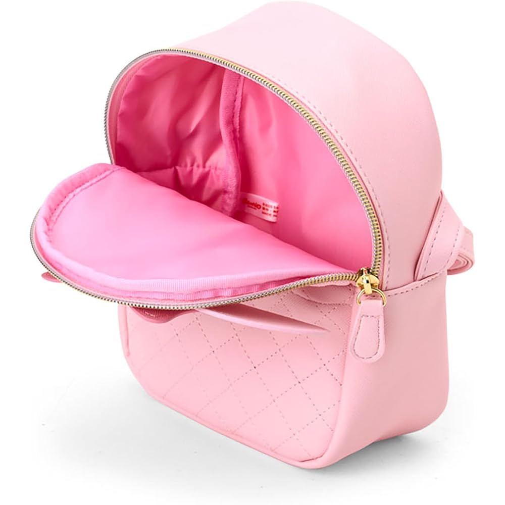 Sanrio My Melody Face Shape Shoulder Bag PU Leather for Ages 3 and Up