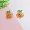 100Pcs Mixed Cartoon Glitter Watermelon Strawberry Cherry Flatback Resin Cabochon Scrapbooking for Phone Fruit Decoration DIY