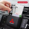 Pudełko do przechowywania wylotu powietrza w samochodzie Organizer na telefon i okulary Do Mitsubishi Outlander I200 Pajero Eclipse ASX Lancer Space Delica Ex