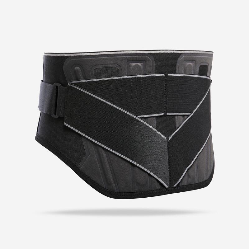 DECATHLON Fitness Lumbar Support Belt with 4 Strips