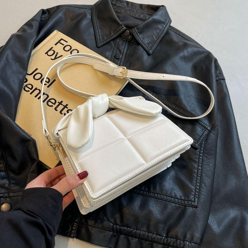 Shoulder Bag Simple Crossbody Bag Purse PU Handbag Ins Chocolate Shape Square Bag  Streetwear