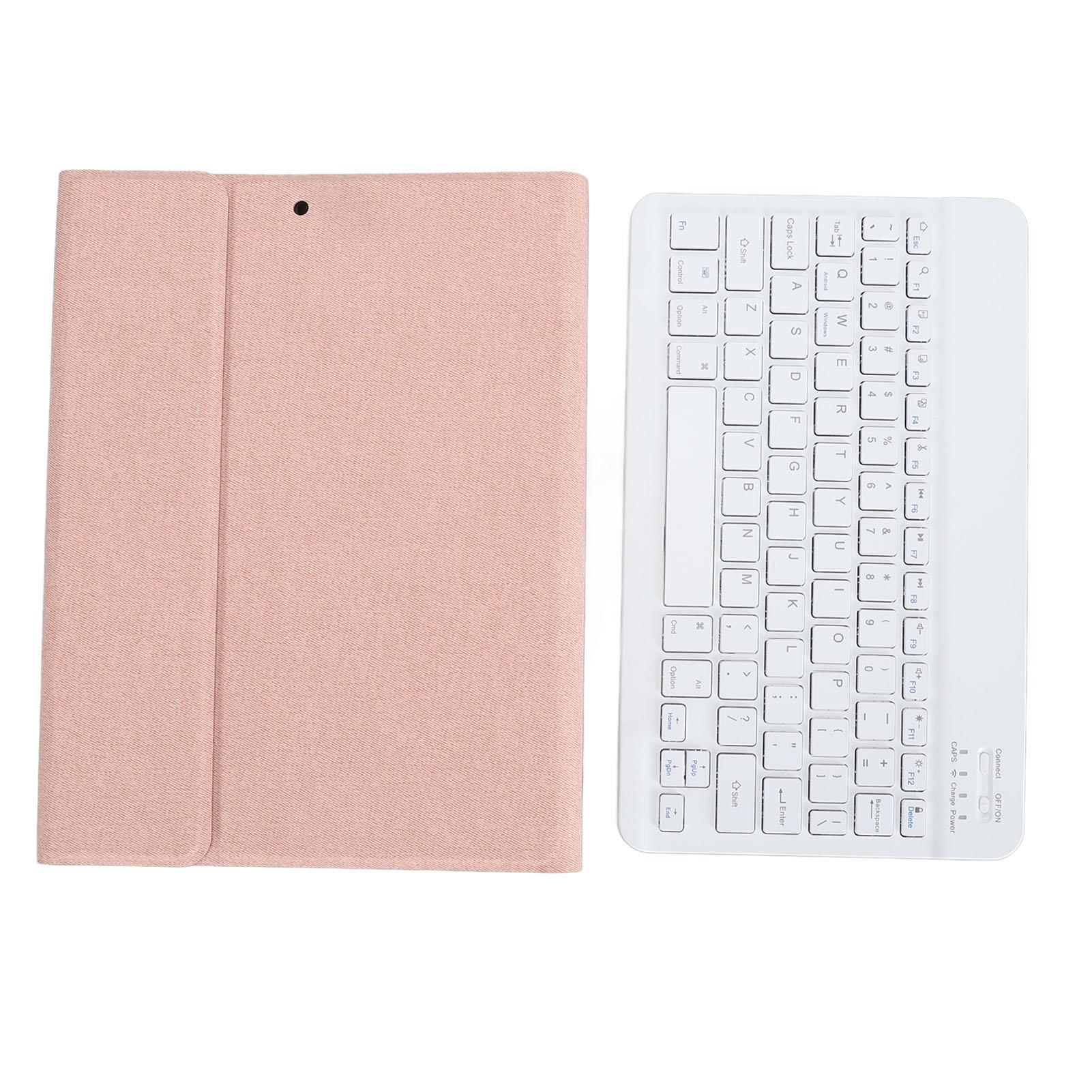 

Беспроводная Bluetooth-клавиатура с магнитным чехлом и держателем для карандаша для планшета IOS Air3 10,5 дюйма Pro 10,5 дюйма розового золота