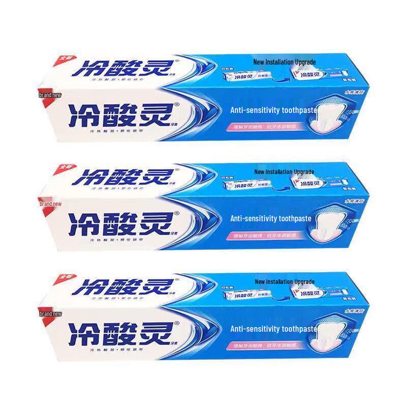 

Cold Acid Ling Anti-Sensitive Toothpaste, Fruit Mint Flavor (4-Pack)