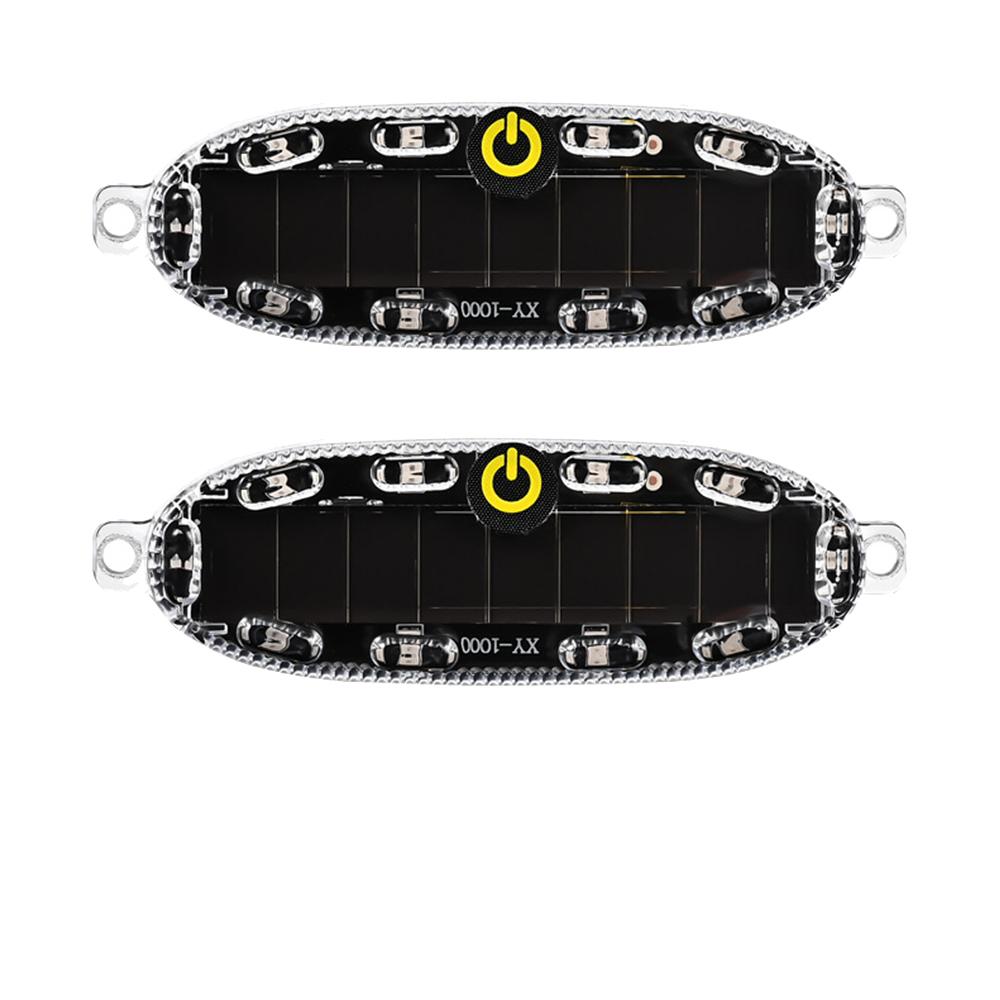 

Светодиодный автомобильный предупреждающий фонарь Kebidumei на солнечных батареях, мигающий, противоударный, декоративный, ночной, предупреждающий, световой стробоскоп