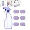 6Pcs Cleaning Tablets With Reusable Dispenser Bottle For Kitchen Countertop Sink Appliance Cleaning Nontoxic Formula
