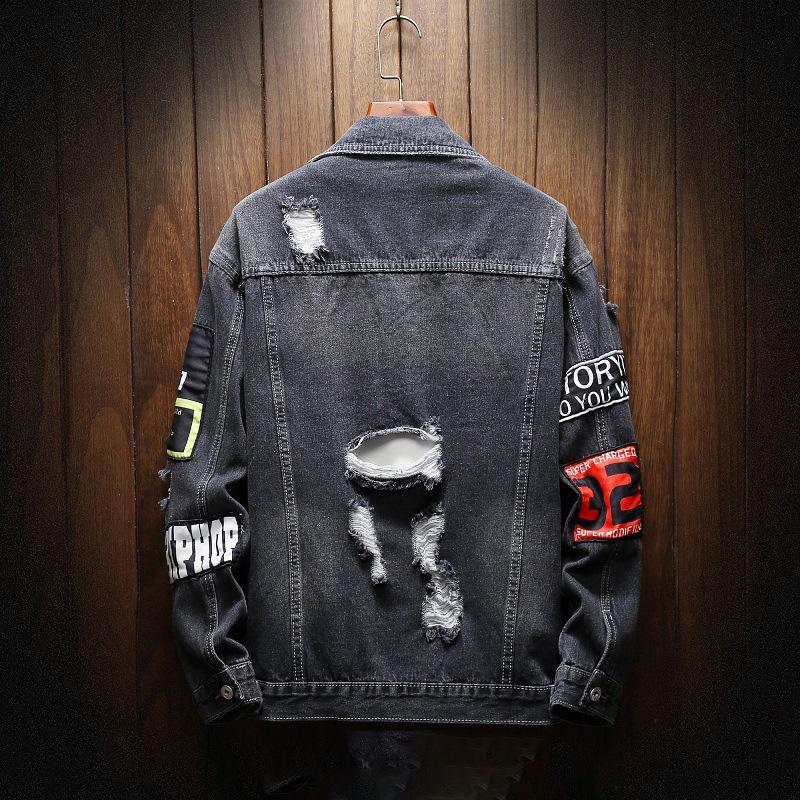 Upper Clothes Tooling Denim Jacket 