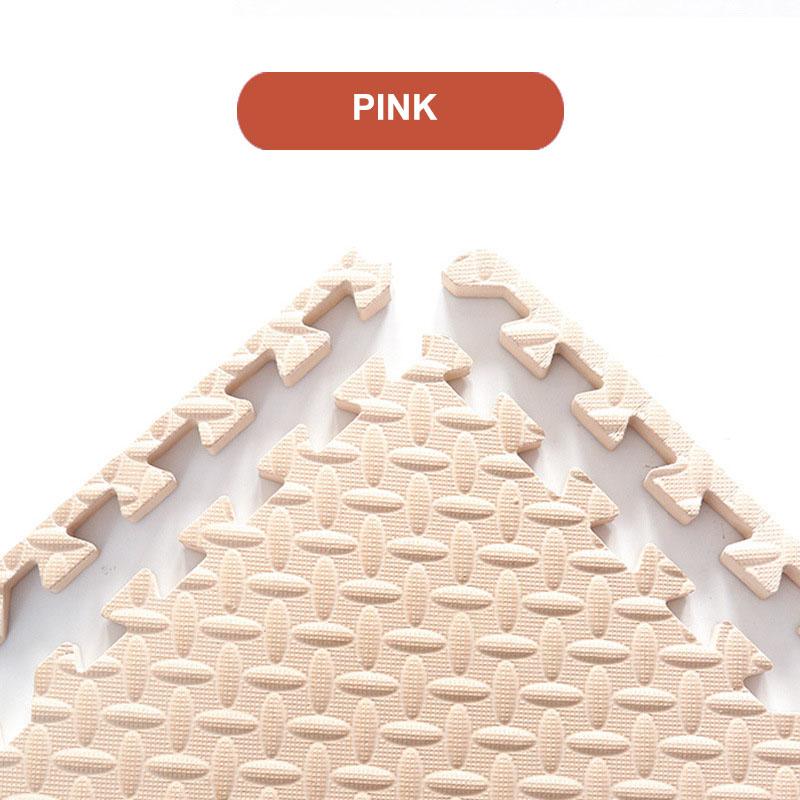 2,5CM 12PCS EVA pěnové zámkové dlaždice Ochranná podlaha Vodotěsná protiskluzová spojovací podložka Tělocvična Cvičení Jóga Fitness Pad